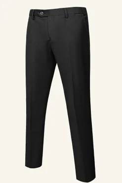 Black Notched Lapel 3 Piece Wedding Men Suits