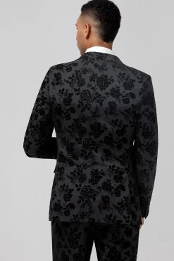 Black Peak Lapel 3 Pieces Men's Prom Suits