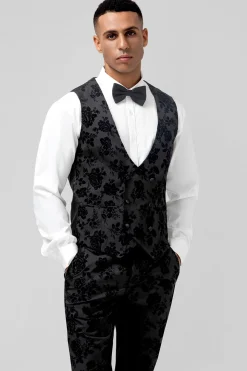 Black Peak Lapel 3 Pieces Men's Prom Suits