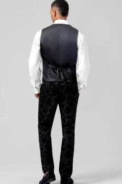 Black Peak Lapel 3 Pieces Men's Prom Suits