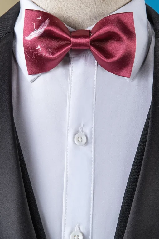 Black Peaked Lapel 3-Piece Men's Suit Tuxedo