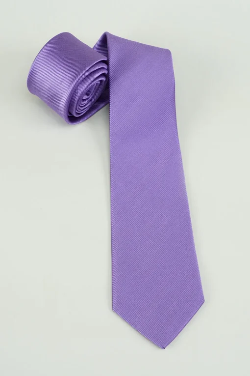 Black Solid Satin Party Tie