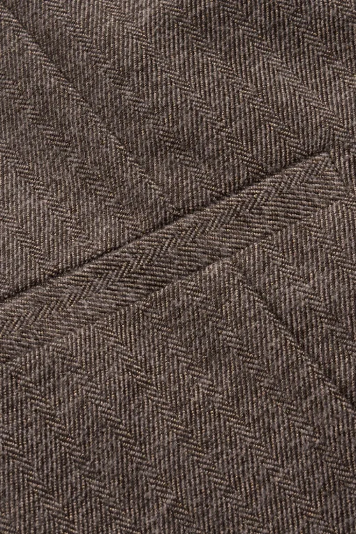 Brown 3 Pieces Men's Suit Slim Fit Groomsmen Suit
