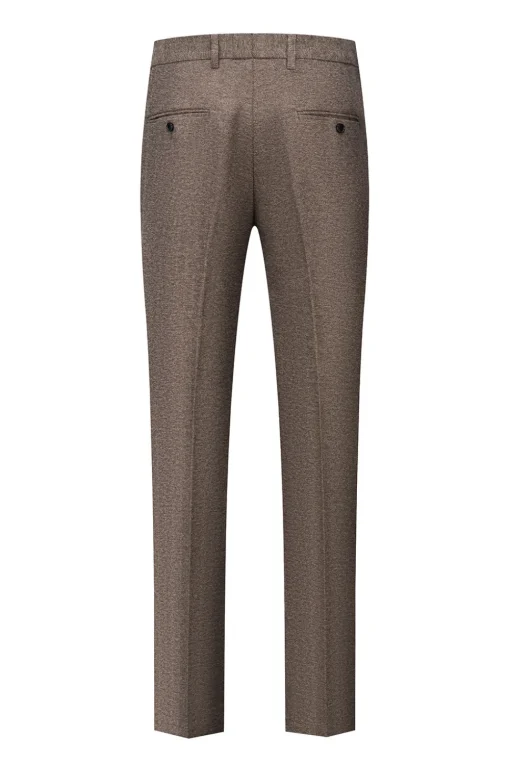 Brown 3 Pieces Men's Suit Slim Fit Groomsmen Suit