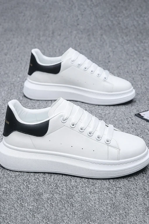 Casual White Light Weight Fashion Sneaker