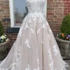 Floor Length Wedding Dress with Appliques
