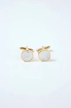 Golden Formal Party Cufflinks