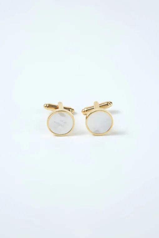 Golden Formal Party Cufflinks