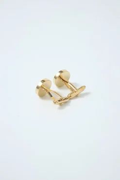 Golden Formal Party Cufflinks