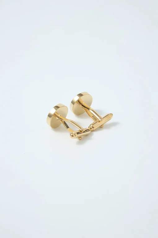 Golden Formal Party Cufflinks