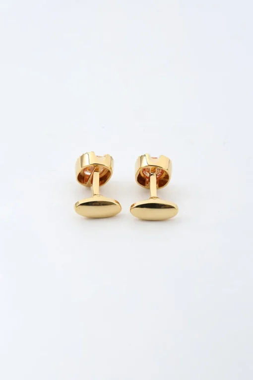 Golden Tuxedo Shirts Cufflinks for Men