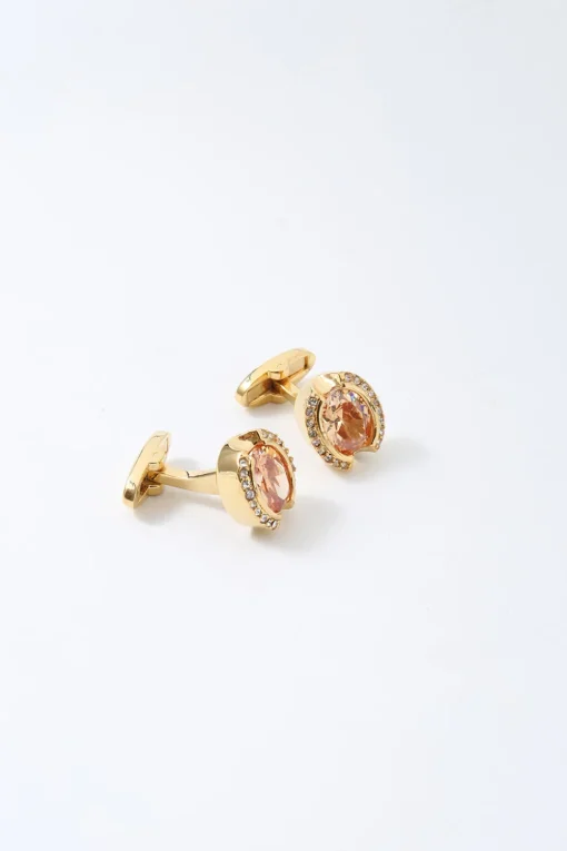 Golden Tuxedo Shirts Cufflinks for Men