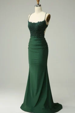 Halter Royal Blue Mermaid Prom Dress with Beading
