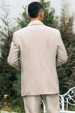 Ivory Peak Lapel 3 Pieces Single Breasted Men's Prom Suits