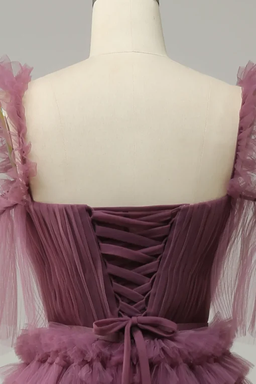 Mavue Sweetheart A Line Long Prom Dress