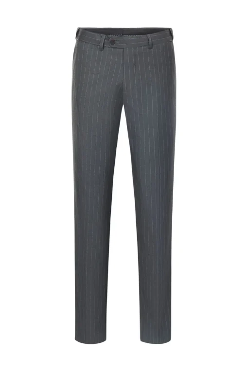 Men's Grey 3-Piece Notched Lapel Slim Fit Wedding Suits