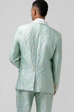 Mint Shawl Lapel One Button 2 Pieces Men's Suits