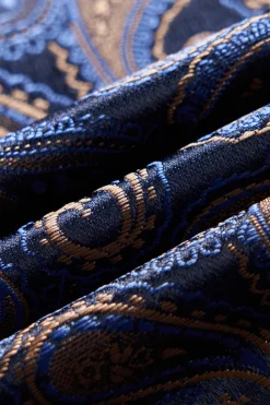 Navy Print Men's Formal Blazer