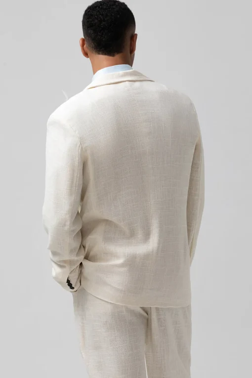 Notch Lapel Ivory Single Breasted 2 Pieces Men's Prom Suits