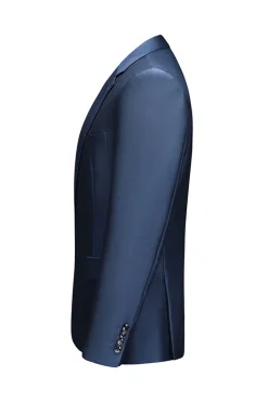 Notched Lapel Two Buttons Black Men's Prom Suits