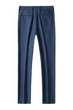 Notched Lapel Two Buttons Black Men's Prom Suits