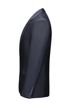 Notched Lapel Two Buttons Black Men's Prom Suits