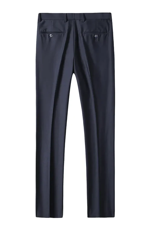 Notched Lapel Two Buttons Black Men's Prom Suits