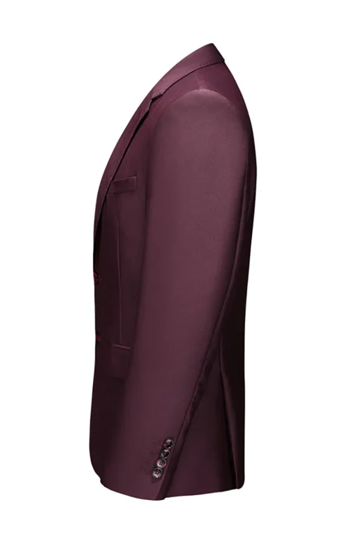 Notched Lapel Two Buttons Black Men's Prom Suits