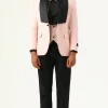 Pink Shawl Lapel 3 Piece Men's Prom Suits