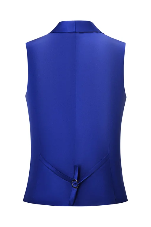 Royal Blue 3-Piece Shawl Lapel One Button Prom Suits