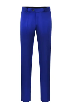 Royal Blue 3-Piece Shawl Lapel One Button Prom Suits