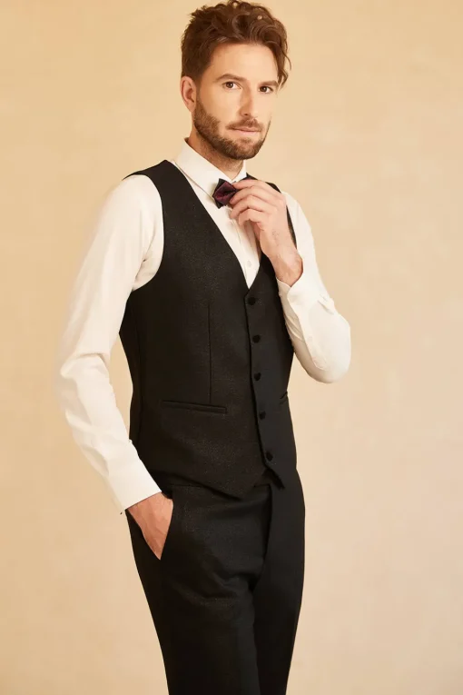 Shawl Lapel One Button Navy Wedding Suits For Men