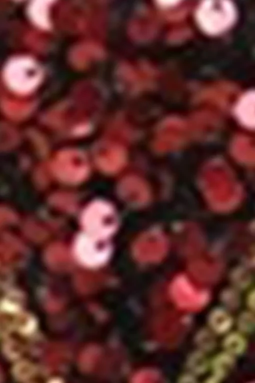 Sparkly Red Sequins Shawl Lapel Men's Party Blazer