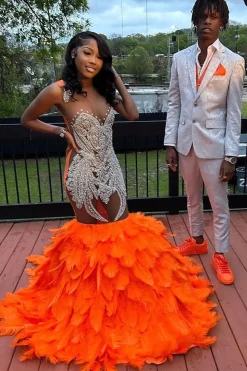 White Notched Lapel Print 2 Piece Men's Prom Suits