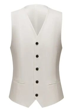 White Shawl Lapel 3 Pieces Men's Suits