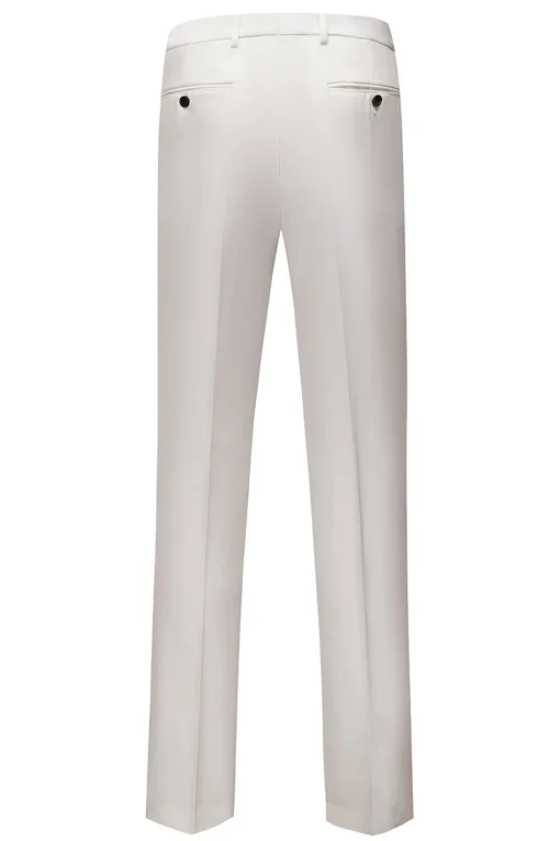 White Shawl Lapel 3 Pieces Men's Suits